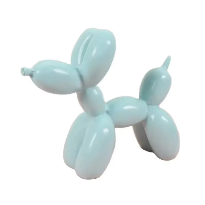 Mat Balloon Dog Nordic Figurine Animals Statue Sculpture Cake Art Electroplating Small Antiskid Decorations Living Dessert Party