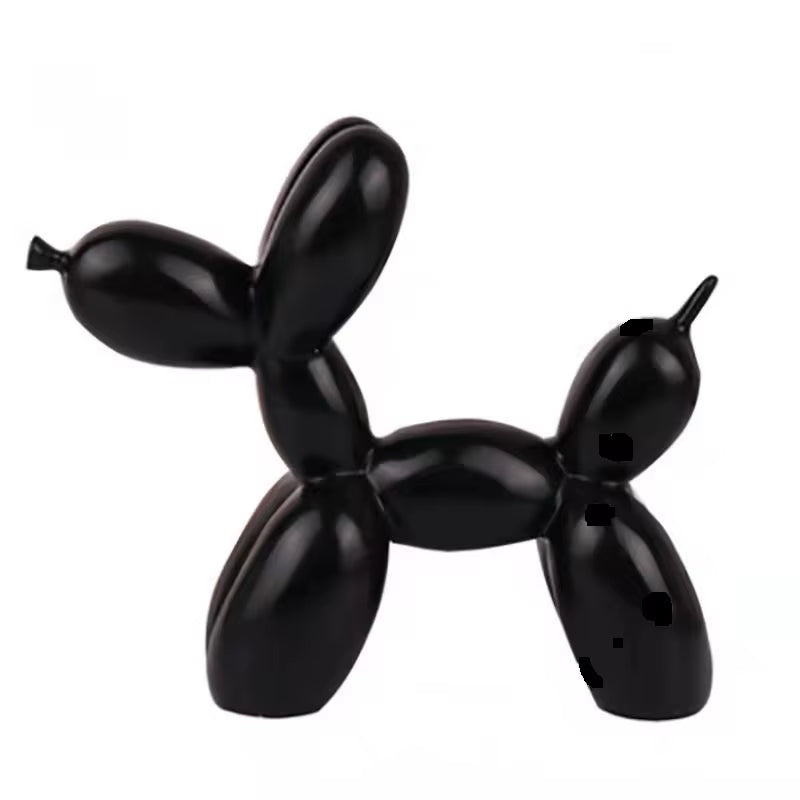 Mat Balloon Dog Nordic Figurine Animals Statue Sculpture Cake Art Electroplating Small Antiskid Decorations Living Dessert Party