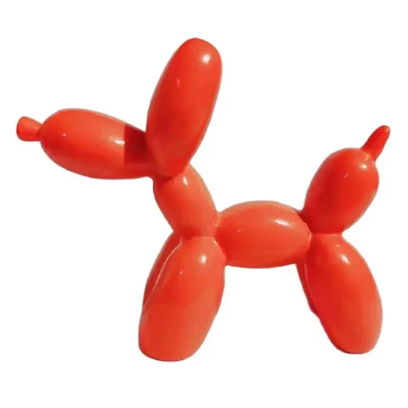 Mat Balloon Dog Nordic Figurine Animals Statue Sculpture Cake Art Electroplating Small Antiskid Decorations Living Dessert Party