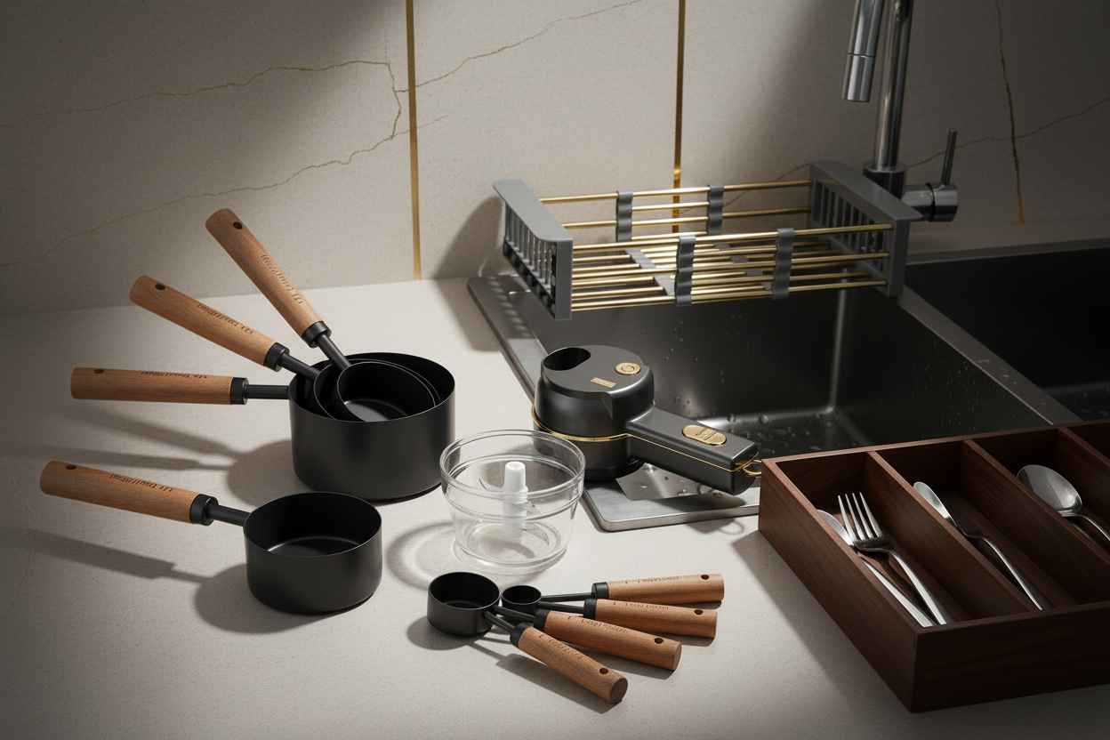 Organiza y equipa tu cocina con estilo: los mejores accesorios premium
