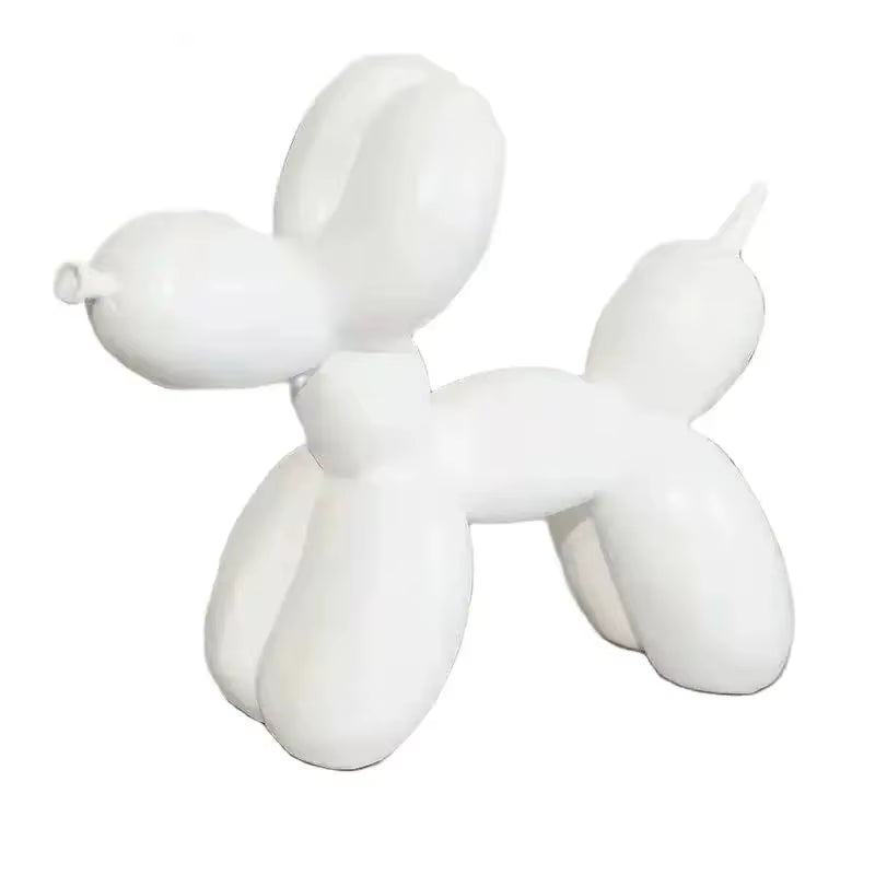 Mat Balloon Dog Nordic Figurine Animals Statue Sculpture Cake Art Electroplating Small Antiskid Decorations Living Dessert Party