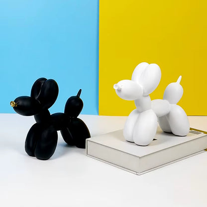 Mat Balloon Dog Nordic Figurine Animals Statue Sculpture Cake Art Electroplating Small Antiskid Decorations Living Dessert Party