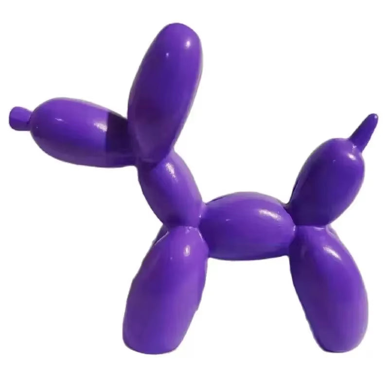 Mat Balloon Dog Nordic Figurine Animals Statue Sculpture Cake Art Electroplating Small Antiskid Decorations Living Dessert Party